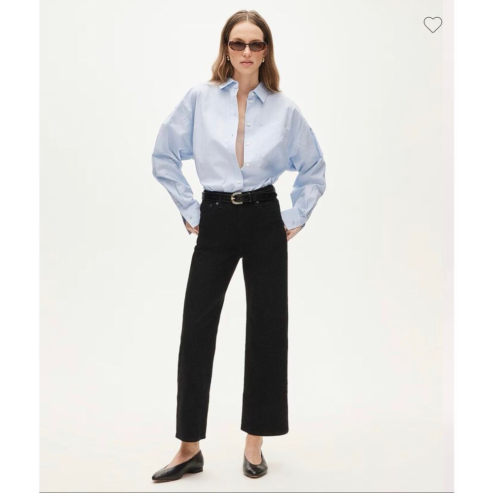 J. Crew Slim-wide jean in Black NWOT Size 28